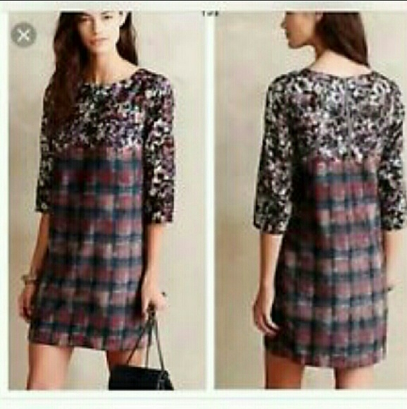 **SALE** Anthropologie MAEVE shift dress S - Picture 2 of 8